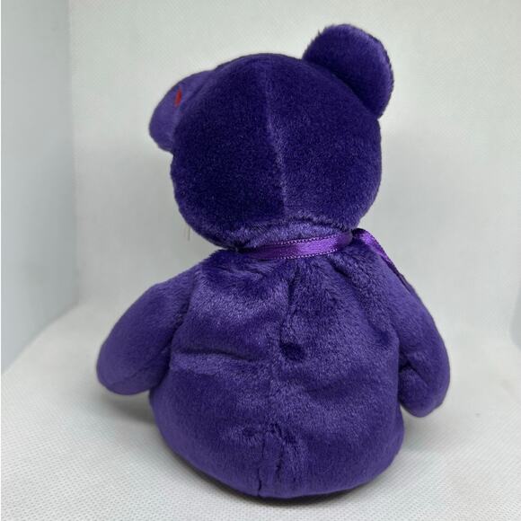 TY BEANIE BABIES PRINCESS the BEAR 1997 Plush Stuffed Animal - Picture 3 of 5